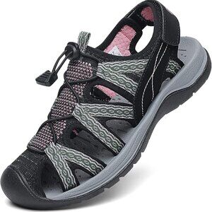 Dannto US Men's 6 / Women's 8 Sport Sandals Close Toe Mesh Hiking Outdoor Athlet